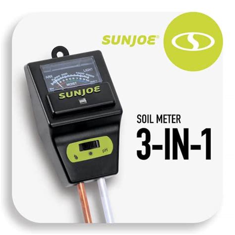 custom sun joe moisture meter|home depot soil meter.